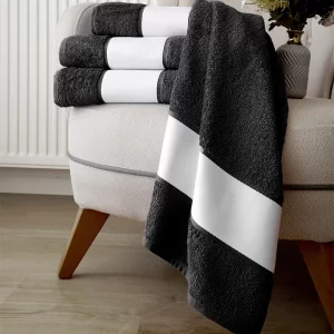 Full Cotton Bath Towel Set 4 pcs