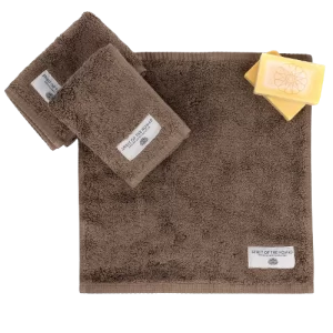 Organic Egyptian Cotton Face Towel Set 3 pcs