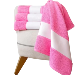 Full Cotton Hand Towel Set Jacquard 4pcs