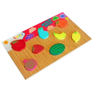 Natural Wooden Fruits Puzzle