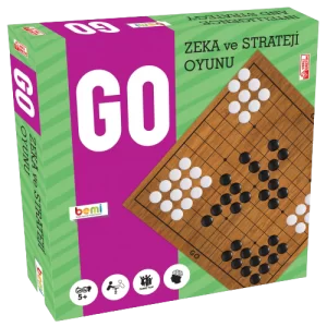 Go Intelligence and Strategy Game Natural Wooden