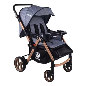 Mamma Cheetah Gold Two Way Deluxe Baby Carriage