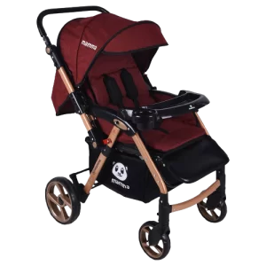 Mamma Cheetah Gold Two Way Deluxe Baby Carriage