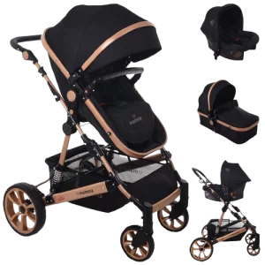 Mamma Lion Gold Travel System Shock Absorber Baby Carriage