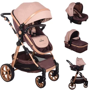 Mamma Tiger Gold Travel System Baby Carriage