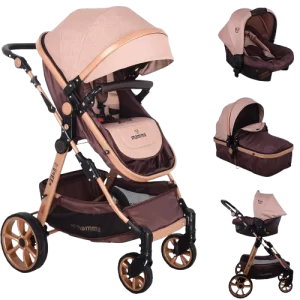 Mamma Tiger Gold Travel System Baby Carriage