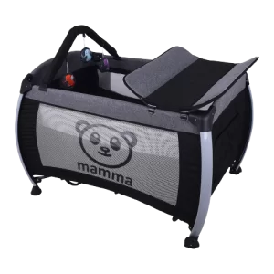 Mamma Hippo Aluminum Park Bed Crib