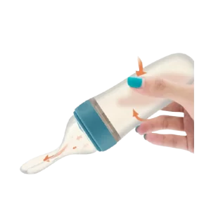 Feeding Bottle with Spoon