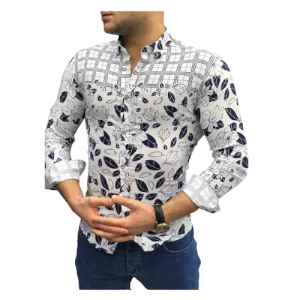 Polka Dot And Floral Patterned Shirts For Men