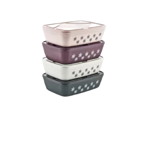 4.5 LT LeaF Patterned Storage Container