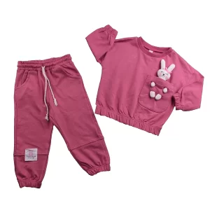 Rabbit Pocket Detailed Girl Double Team