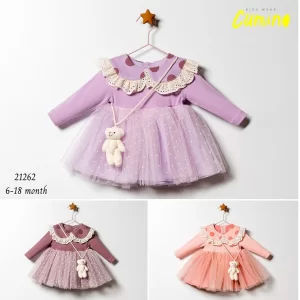 Cumino Tulle Detailed Baby Dress