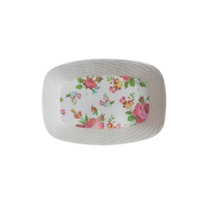 Melamine Corner Large Bowl