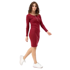 Zipper Camisole Dress