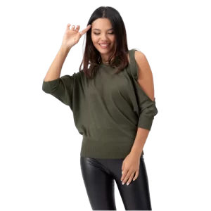 Bat Tie Sleeve Blouse