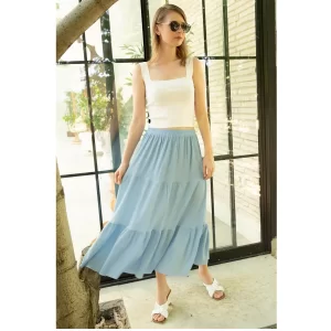 Three Layer Frilly Skirt