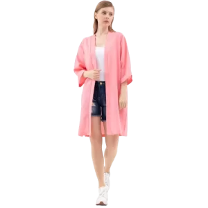 Shawl Collar Long Jacket